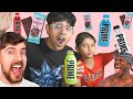 I tried youtubers foods with raghav ft mrbeastksilogan paul
