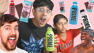 I Tried YOUTUBERS FOODS with RAGHAV ft. MRBEAST,KSI,LOGAN PAUL