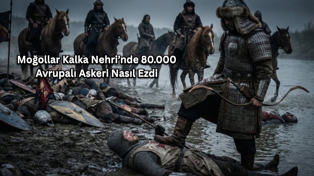 Moğol Tuzağı 80.000 Avrupalı Askeri Nasıl Yok Etti | Kalka Nehri 1223