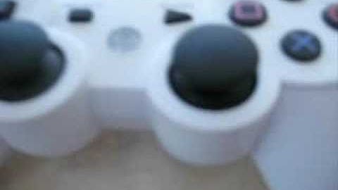 PS3 Dual Shock 3 Controller Unboxing Video - Ceramic White
