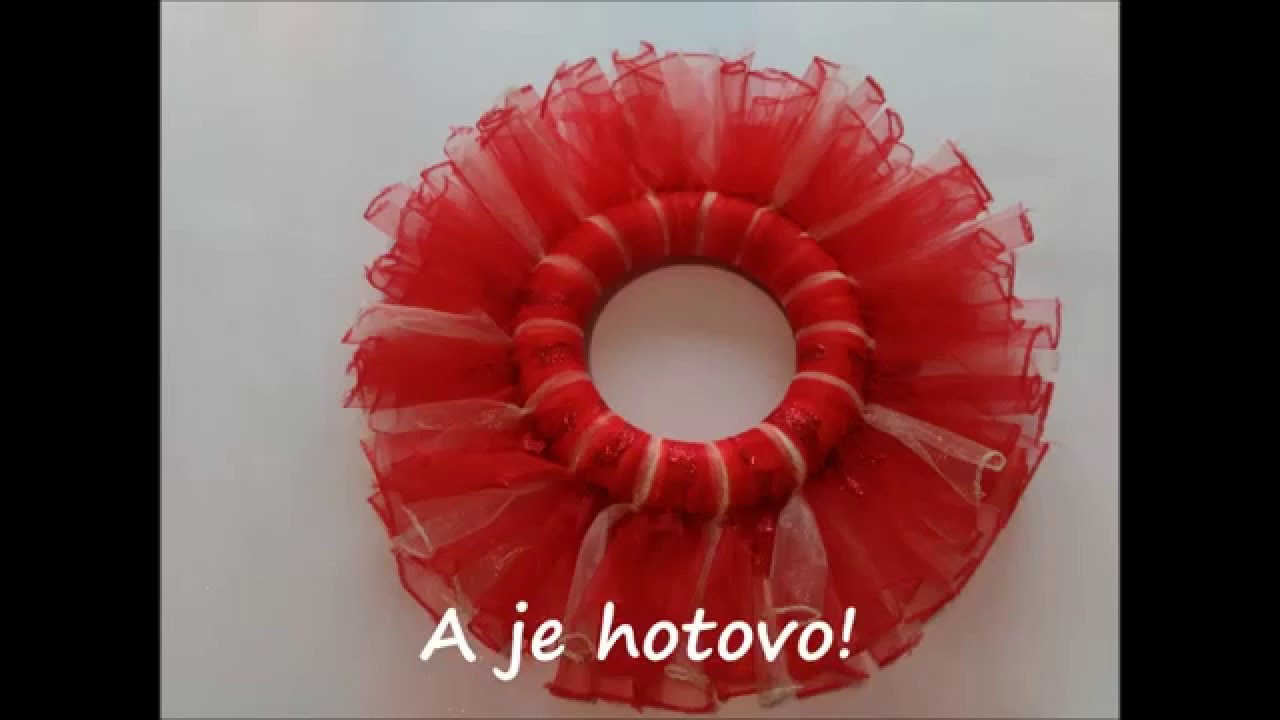 Venec Z Organzy Youtube