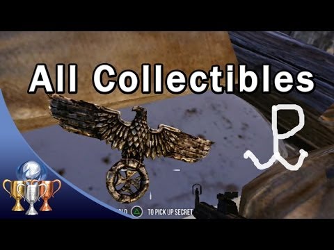 Enemy Front - All Secrets & Polish Resistance Symbols Collectibles locations