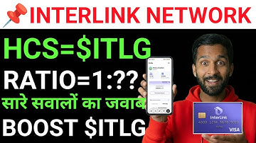 Interlink Network New Update || Ratio=1:? $ITLG Withdrawal To Bank Account😱Boost HCS & $ITLG Token