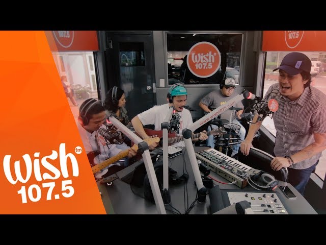 Sandwich performs Sugod LIVE on Wish 107.5 Bus class=