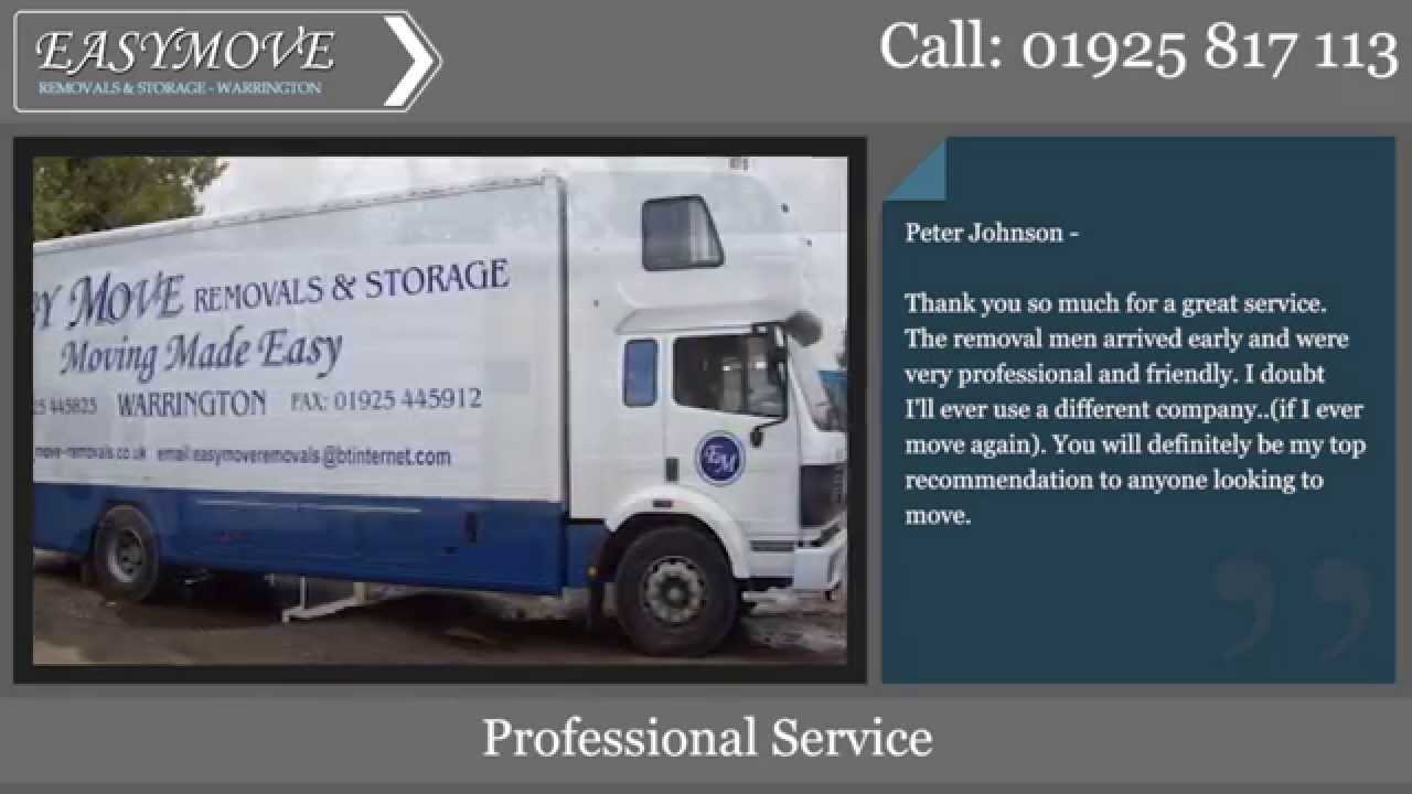 Removals Warrington & Storage Cheshire