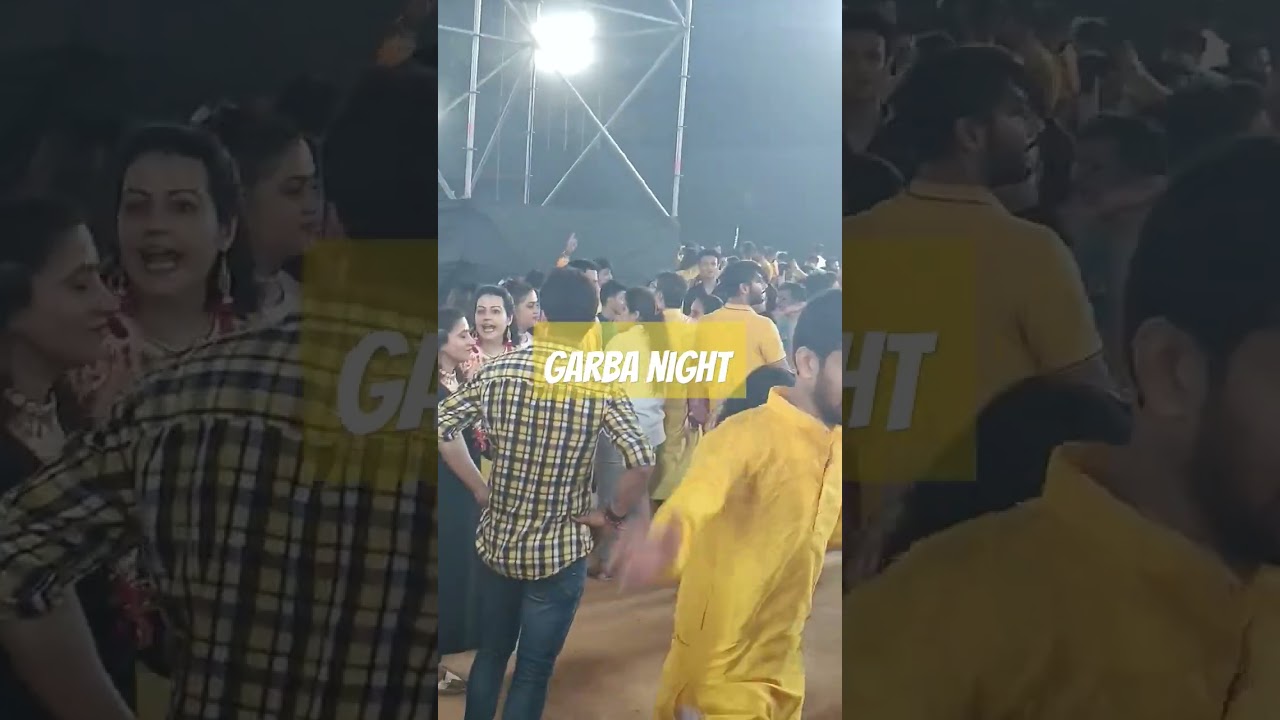 Garba night at thane 