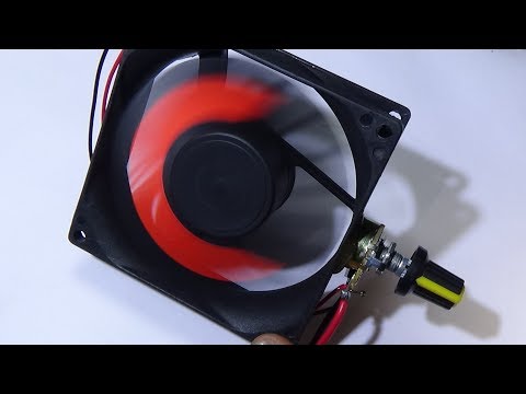 How To Make Cooling Fan Speed Control Circuit - Homemade Project