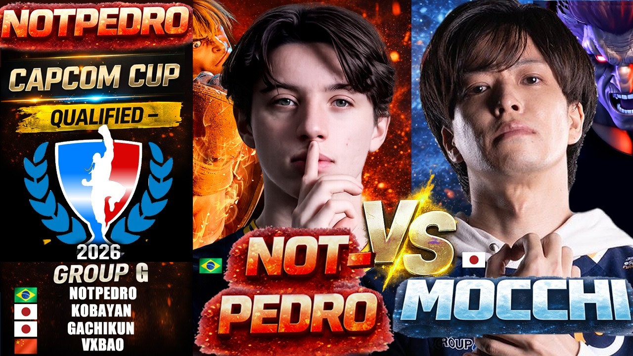 🔥SF6 NotPedro (Ken) vs NLNL, MOCCHI, ARMPEROR ▰ CAPCOM CUP 12 Qualified Players