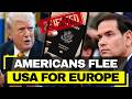 USA Exodus ACCELERATES - 180,000 Americans Flee to Europe, Citizenship Renunciations DOUBLE