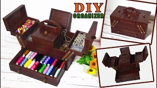 how to make an organizer for needlework // creative ideas