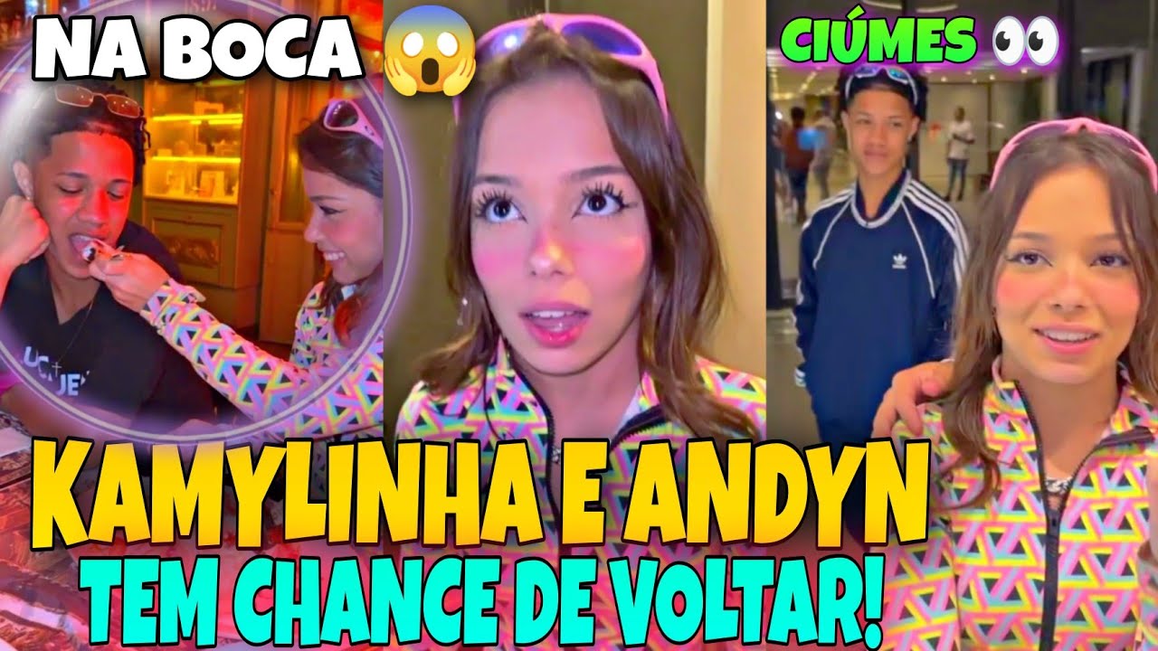 BABADO! KAMYLINHA DÁ SORVETE NA BOCA DO ANDYN+ ELA QUER CONHECER O BOCA DE 09 + CIÚMES DO ANDYN 😱👀