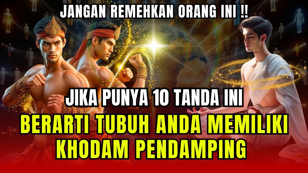 JANGAN MACAM-MACAM DENGAN ORANG INI !! 10 TANDA ORANG YANG TUBUHNYA MEMILIKI KHODAM PENDAMPING