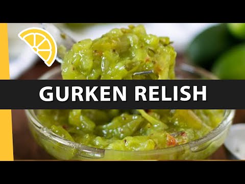 Gurken Relish | Topping für den perfekten BURGER