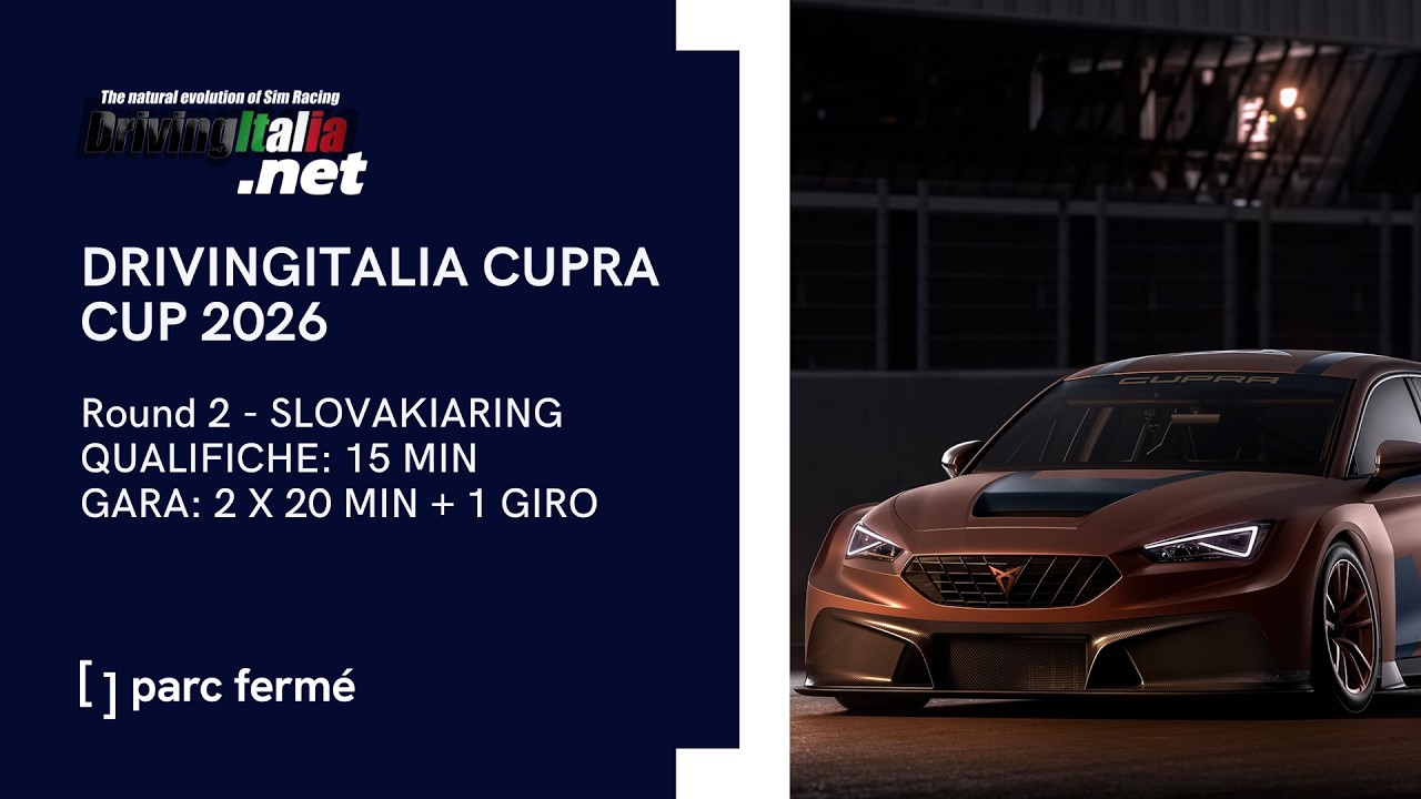 DrivingItalia Cupra Cup 2026 | Round 2: Slovakiaring