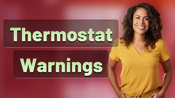 Why Do Smart Thermostats Show Security Warnings During Setup?