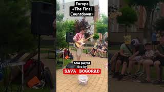 Final Countdown solo by @SavaBogorad #ukraine #europe #savabogorad #charityconcert #recommended