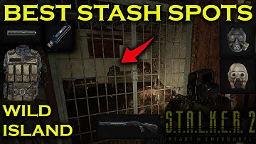 BEST STASH SPOTS IN WILD ISLAND STALKER 2, UNIQUE WEAPONS, ARMOR, ATTACHMENTS, AND ARTIFACTS