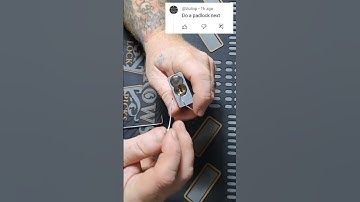 Picking American 1100 with Paperclips