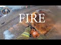 Structure Fire Victorville, CA Helmet Cam