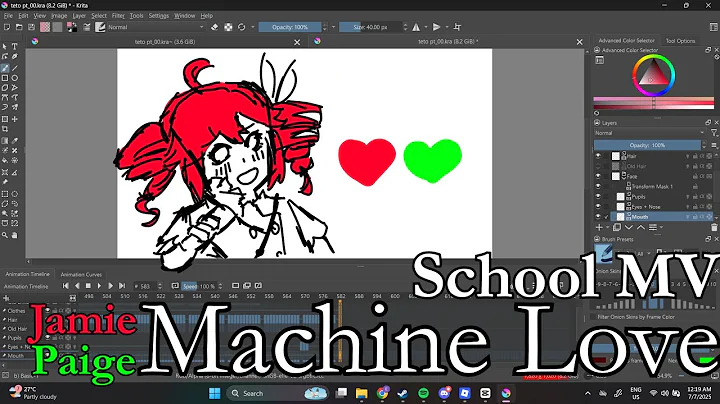 Machine Love - School Project Music Video