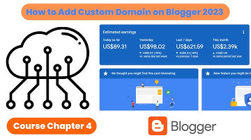 How to Add Custom Domain on Blogger 2023 | ( Course Chapter 4 )