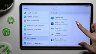 How to Turn On / Off App Notifications on HONOR PAD X9? Enable / Disable App Alerts & Popups! screenshot 1