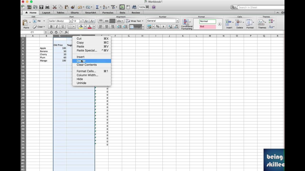 How To Delete Cell Values Rows Columns From Your MS Excel Worksheet how-to-delete-cell-values-rows-columns-from-your-ms-excel-worksheet