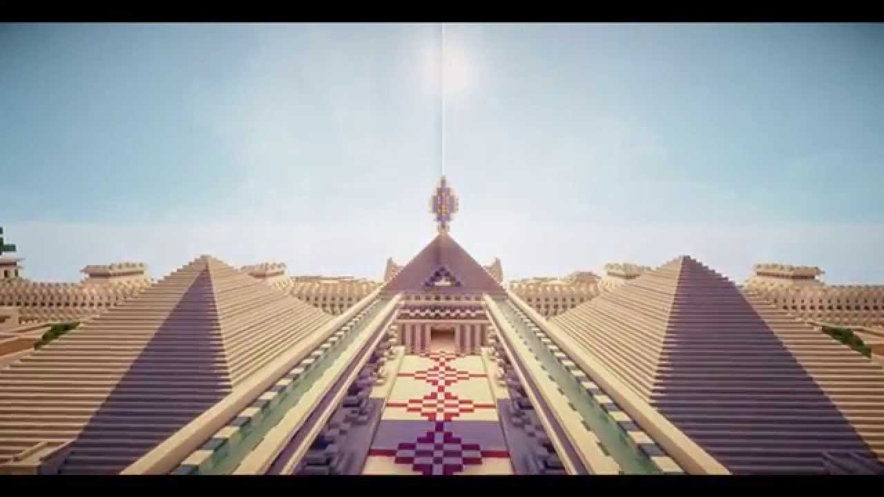 Egyptian palace a Minecraft cinematic [MutzelHD] HD - YouTube