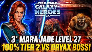 Smash The Dryax! 100% Tier 2 (F2P) & 85% Tier 3 (Episode Pass) Coliseum Guide | SWGoH