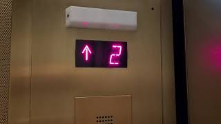 High-Speed Westinghouse (Schindler) Traction Elevators - Clark Tower - Memphis TN