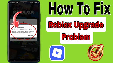 How To Fix Roblox Upgrade Error (Latest 2025) | Roblox upgrade error