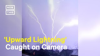 Lightning Strikes From the Ground Up #Shorts
