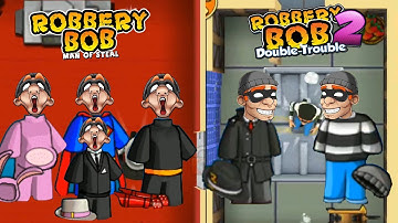 Robbery Bob vs Robbery Bob 2 Use All Costumes Part 14