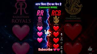 RR VS RCB thakur