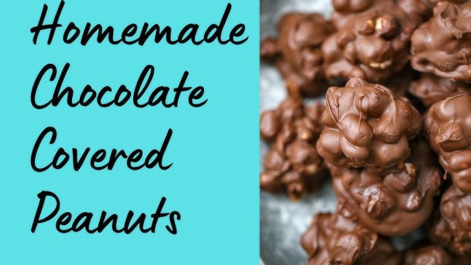 Crispy Dark Chocolate Peanut Clusters - The Weary Chef