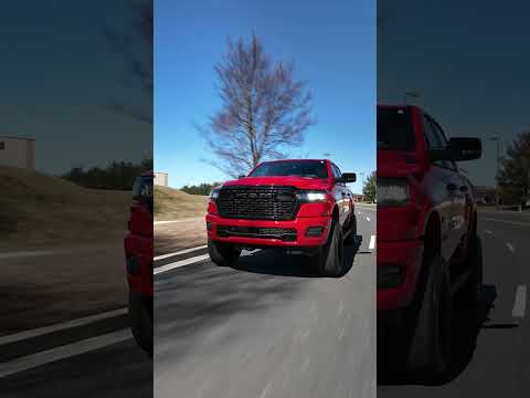 BIG Dog Stance 2025 Ram 1500 Night Edition KrietzCustoms LiftedTrucks FuelOffRoad RAM