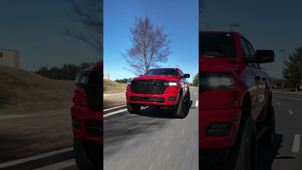 BIG Dog Stance - 2025 Ram 1500 Night Edition 