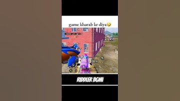 Wait for @riddler028🤣#bgmi #pubgmobile #gaming #pubg #shorts #short #shortfeed