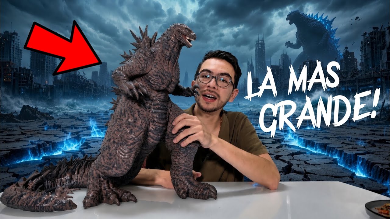 🦖🔥 ¡LA PALOMERA DE GODZILLA MÁS IMPRESIONANTE! - YouTube