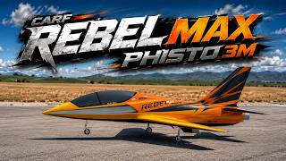 [4K] CARF Rebel Max Phisto Flown by Evan Lalanne at Giant Scale Fly-In