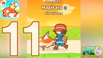 Magikarp Jump: Gameplay Walkthrough Part 11 - Generation 6 The End! (iOS, Android)