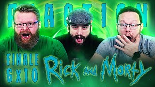 Rick and Morty 6x10 FINALE REACTION!! 