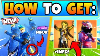 Fortnite ninja skin how to get it and also a free emote is being given
out! today we discuss tons of skins such as leaked like oro in battle
royale. th...