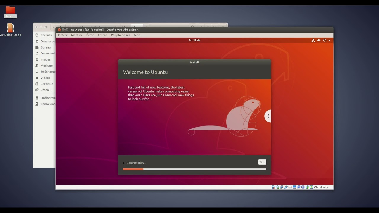 ubuntu windows virtual machine