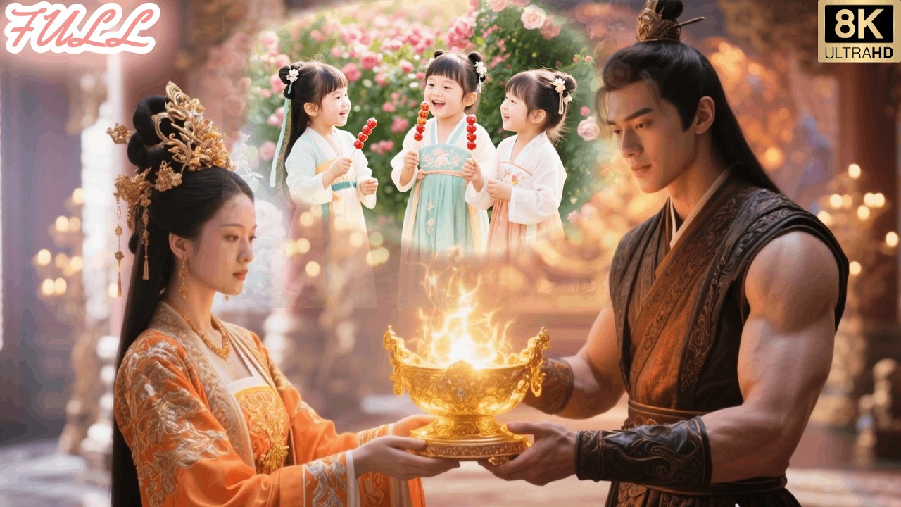 عنصر سحري يسمح للزوجة الملكية التي سافرت عبر الزمن بتربية أطفالها في مكان مخفي.