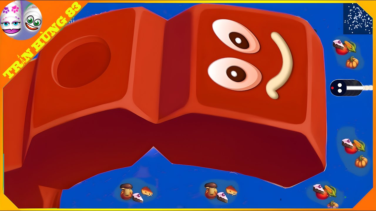🐍WORMSZONE.IO | GIANT SLITHER SNAKE TOP 01 / Epic Worms Zone Best Gameplay! | Trần Hùng 83