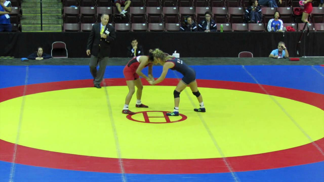 2014 Junior Pan-American Championships: 59 kg Caroline Silva (BRA) vs. Gabrielle Weyhrich (USA)