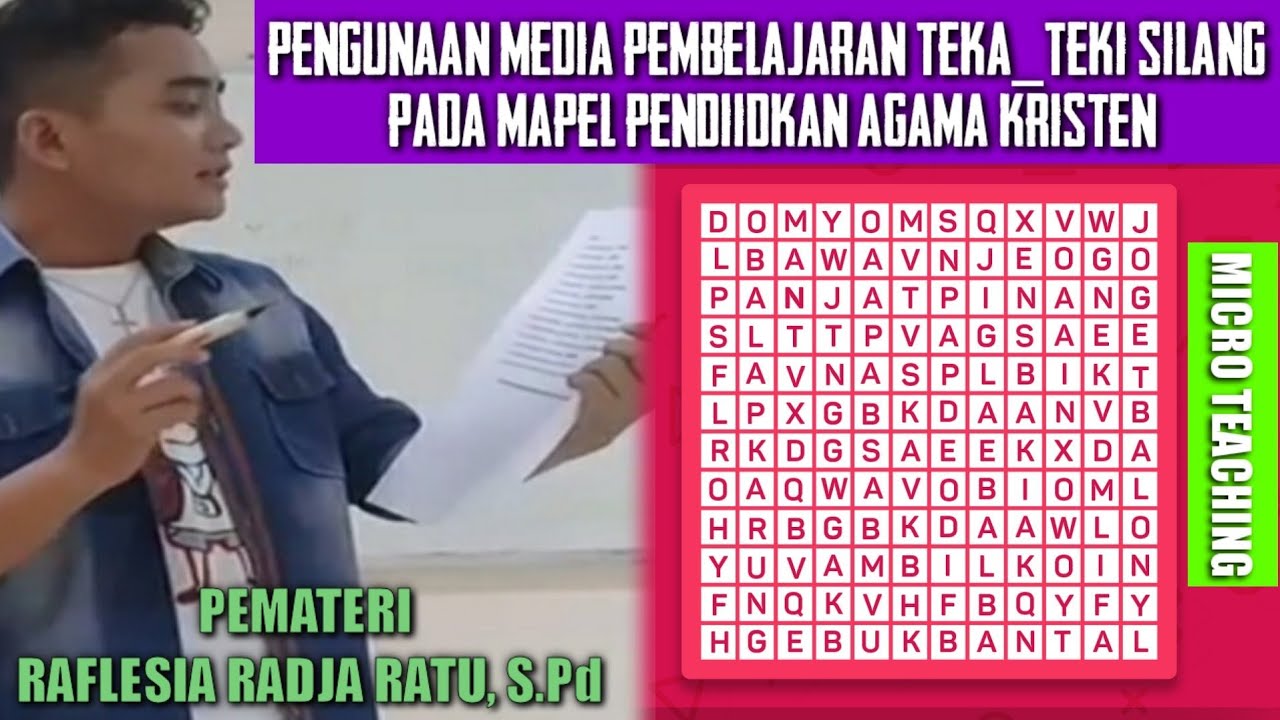 🔴Raflesia Radja Ratu Pembelajaran Pendidikan Agama Kristen Menggunakan