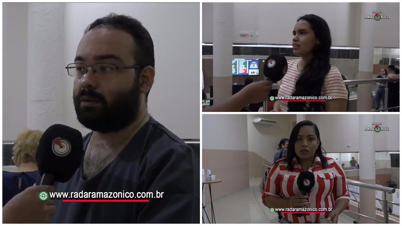 Aprovados no concurso da Semsa de 2021 realizam manifestação na CMM exigindo convocação