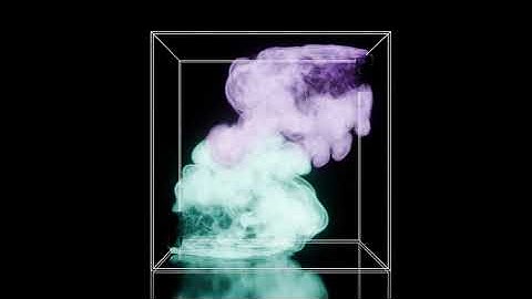 Glow Smoke Simulation In Blender